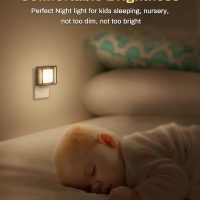 DORESshop LED Night Light, Night Lights Plug Into Wall [2 Pack] with Dusk-to-Dawn Sensor, Dimmable Nightlights, Adjustable Brightness for Bathroom, Hallway, Bedroom,Kids Room,Stairway,Soft White - Image 7