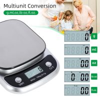 Digital Food Scale, 22 lbs/10kg Multifunction Kitchen Scale with Large Back-lit LCD Display and Tare Function for Cooking Baking Diets - Image 2