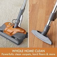 Kenmore 81214 200 Series Pet Friendly Lightweight Bagged Canister Vacuum with HEPA, 2 Motor System, and 3 Cleaning Tools-Orange - Image 2