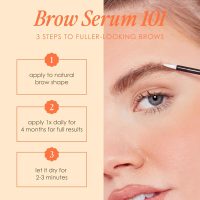 Grande Cosmetics GrandeBROW Brow Enhancing Serum For Fuller, Bolder, Looking Eyebrows - Brow Serum With Vitamins, Peptides, Antioxidants, Amino Acids, Cruelty-Free - Image 5
