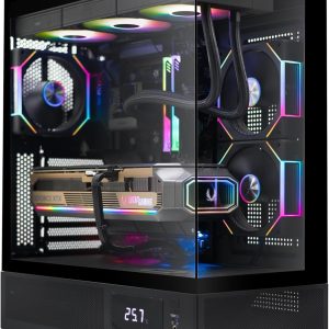 ZOTAC MEK AI-Enhanced Gaming PC Desktop Computer - NVIDIA GeForce RTX 5090, AMD Ryzen 7 9800X3D Up to 5.2GHz, 32GB DDR5 RGB, 2TB NVME M.2 SSD, 1300W 80+ Gold PSU, WiFi 7, Windows 11