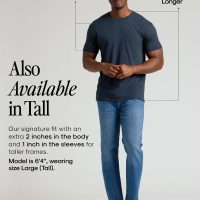 True Classic Mens T-Shirts – Short Sleeve Crew Neck T Shirts for Man, Cotton Blend Plain Novelty Men's T-Shirts - Image 5