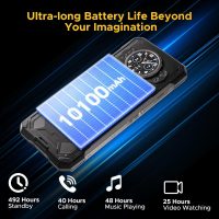 DOOGEE S200 Rugged Smartphone 5G Unlocked, 256GB+32GB RAM Rugged Phone with 1.32" Rear Screen, 10100mAh Battery,6.58" FHD+ 120Hz Display,100MP + 20MP Night Vision Camera,Dual SIM Waterproof Cell Phone - Image 7