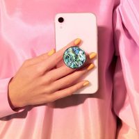 3 Pack Expandible Collapsible Mobile Phone Grip Stand Holder for Smartphone Tablet Cell Phone Accessory - Natural Sea Shell Mother of Pearl - Image 3