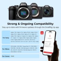 SMALLRIG Camera Remote Control Wireless Shutter Commander for Sony for Canon for Nikon Camera, fits for A7 IV, A7R V, A7R IV, A7R III, A7S III, A6700, FX3, A7CR, A7C II, ZV-E10, R5, R6, R7, R8-5207 - Image 6