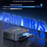 GMKtec Mini Gaming PC AMD Ryzen 7 7840HS 1TB PCIe4.0 SSD 16GB DDR5 Desktop Computers USB4.0, Dual NIC LAN 2.5Gbps/ HDMI, DP/USB-C4.0, WiFi 6E, BT 5.2 Nucbox K6 - Image 8