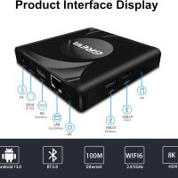 GREVA 8K Android TV Box 13.0 4GB RAM 32GB ROM Smart TV Box RK3528 Chipset Support 2.4G/5.0G WiFi 6 HDR10 BT5.0 USB3.0 Ethernet LAN 3D 1080P 2K 4K+ Utral HD Streaming Media Player - Image 2