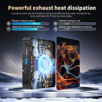 Android 14 TV Box, 2025 Android TV Box 14.0 Quad Core CPU 4K Ultra HD 2GB RAM 16GB ROM Support Wi-Fi6 2.4G /5G Dual-Band Ethernet Bluetooth 5.0 USB3.0 DLNA Smart TV Boxes - Image 8