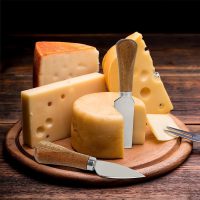 6 Piece Cheese Knives Set with Wooden Handle, Mini Steel Stainless Cheese knife set for Charcuterie anCheese spread, Perfect for Cheese Slicer and Butter Cutter - Image 4