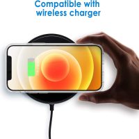JETech Case for iPhone 12/12 Pro 6.1-Inch, Non-Yellowing Shockproof Phone Bumper Cover, Anti-Scratch Clear Back (HD Clear) - Image 4