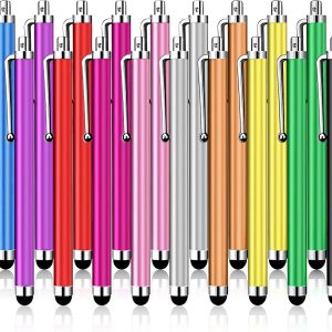 20 Pack Stylus Pen,Stylus Pen for Touchscreen High Precision and Sensitivity for Everyday Writing/Drawing,Universal Stylus Compatible with All Touch Screens,10 Colors