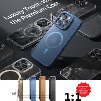 LISEN 3-Pack Magnetic Shockproof for iPhone 16 Pro Case Slim [Fit for MagSafe][Military Grade Drop Protection] Translucent Matte Phone Case for i Phone 16 Pro, Black, Brown, Blue - Image 5