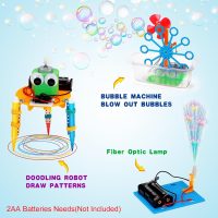 STEM Robotics Kit 6 Set Science Experiments Project Activities Toys for Kids 6-8 8-12 Engineering Building Electronic Motor Robot Kid Craft Boy Girl 5+ 6 7 8 9 10 12 Year Old Gift Summer Outdoor Toy - Image 5
