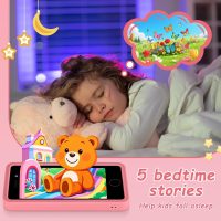 3.97" Touchscreen Kids Toys Smart Phone, Kids Phone with Games & Dual Camera, Toddler Toys Phone, Boys and Girls Learning Toy Phone for 3-9 Years Old (Pink) - Image 5