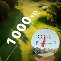 SUNPOW Golf Rangefinder with Slope -1000 Yards Range Finder with Flag Pole Locking Vibration-7X Magnification Rechargeable Golf Range Finders for Hunting - Image 3