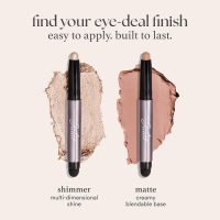Julep Eyeshadow 101 Cream-to-Powder Waterproof Shadow Stick – Champagne Shimmer – Long-Lasting, Crease-Proof, Medium Golden-Beige Shimmer Cream Eyeshadow with Built-in Smudger - Image 8