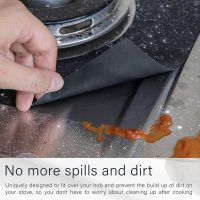 Gas Stove Burner Covers by Linda’s Essentials (10 Pack) - Extra Thick Non-Stick Reusable Stove Covers, Heat Resistant Gas Range Protectors, StoveTop Accessories to Keep Range Clean - Image 5