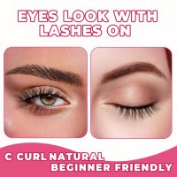 Lashes Natural Cat Eye Lashes Wispy Eyelashes 15mm False Eyelashes Wispy Lashes 3D Volume Strip Eyelashes Thin Cotton Band Soft Fake Eyelashes False Lashes Pack 7 Pairs Siligli - Image 6
