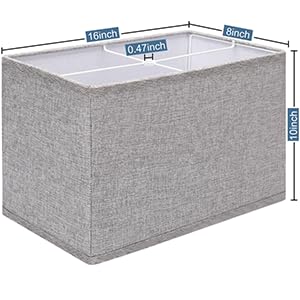 Gray Lampshades