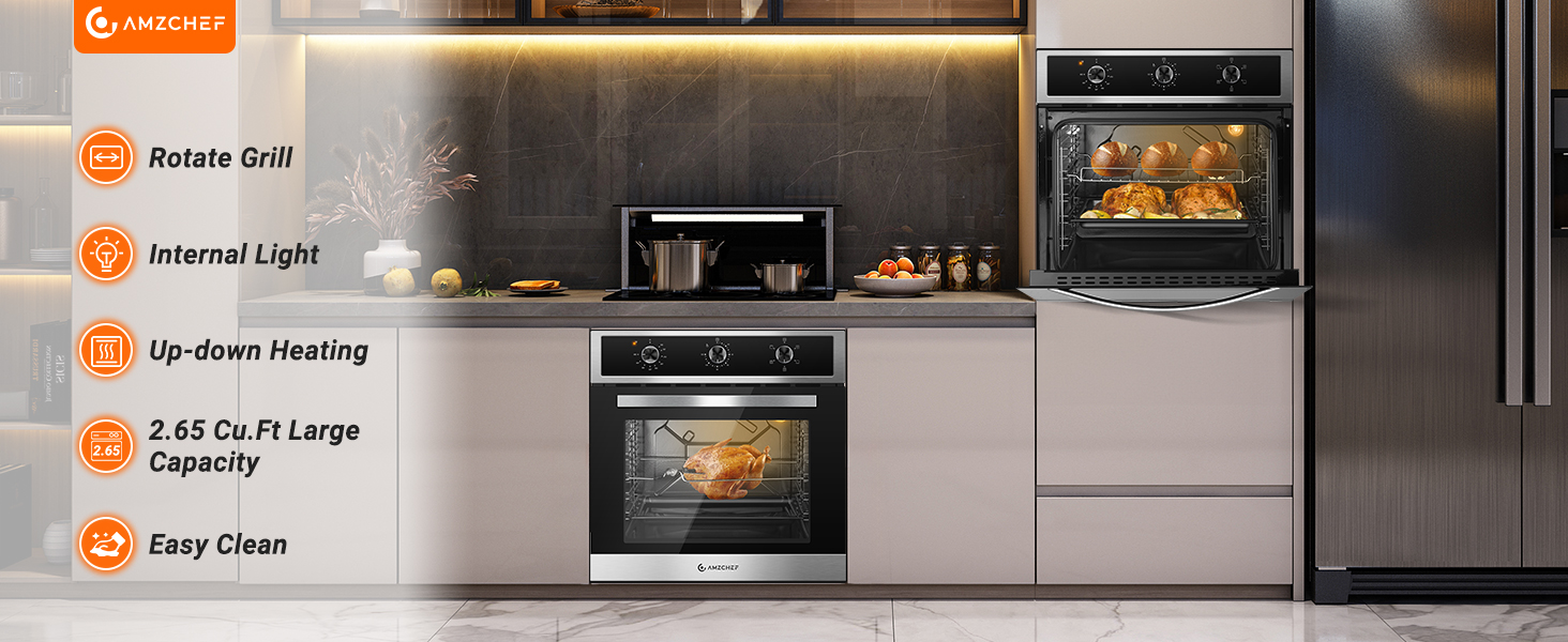 24 inch Single Wall Oven