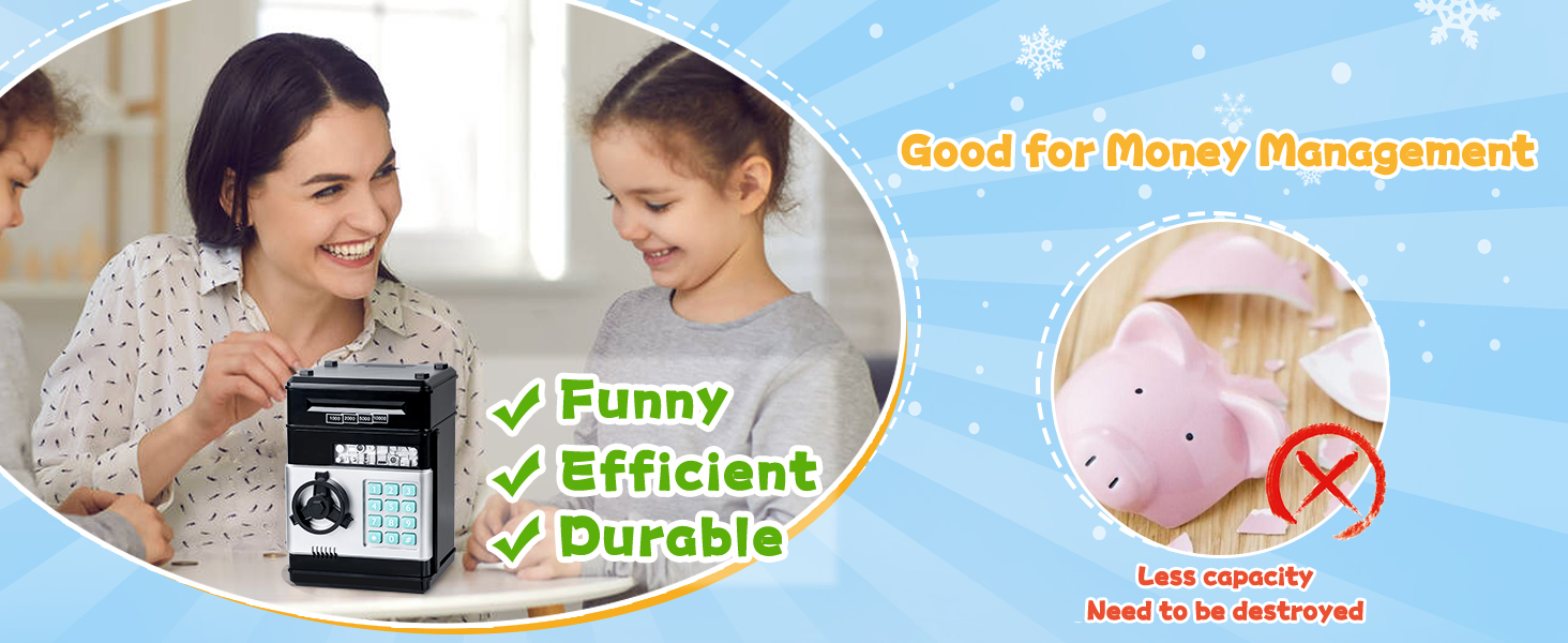 Piggy Bank for Boys Kids Money Bank Boy Toys Kids Money Bank Money Box digital Money Box for Kids 