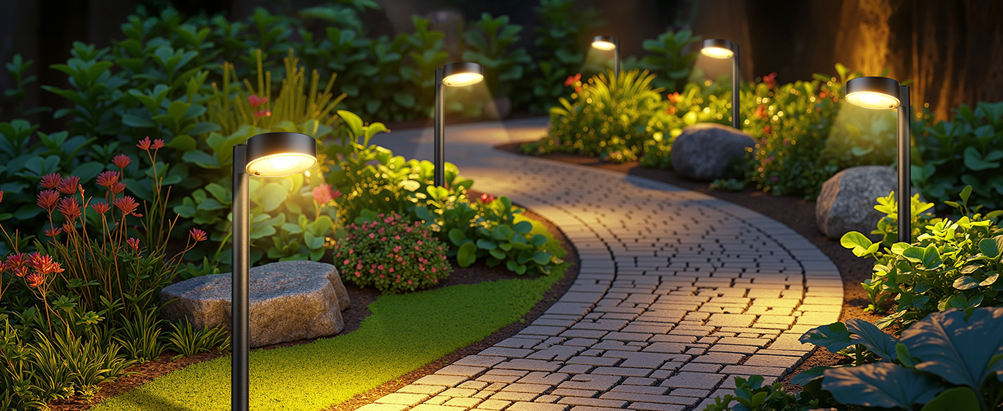 solar walkway lights