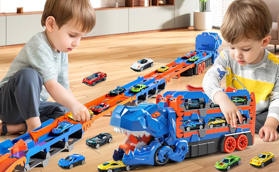 dinosaurs truck toys