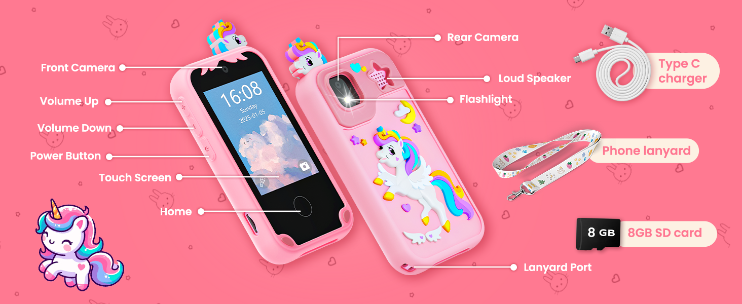 Kids Phone for Girl Toy