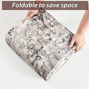 Foldable to save space