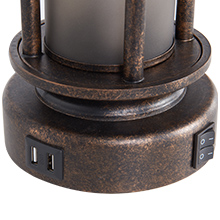 USB Charging Ports table lamps