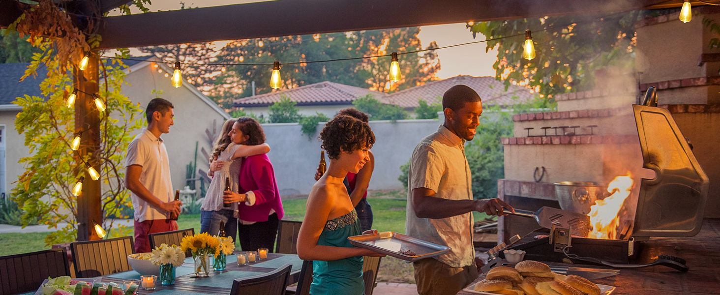 outdoor lights for party