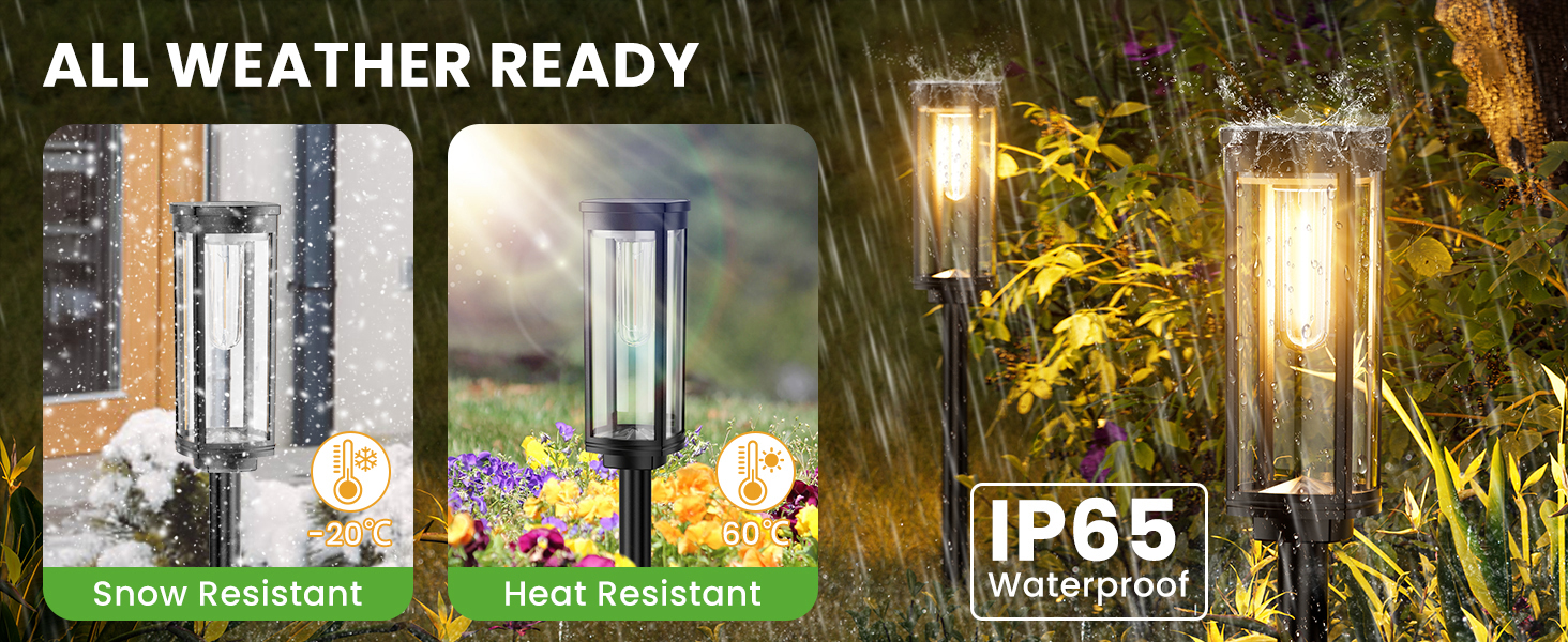 solar lights outdoor waterproof
