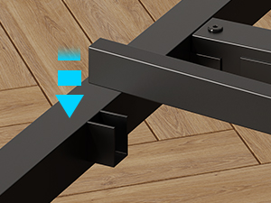 corner bed frame