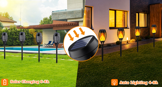 Outdoor Lights Solar Powered 