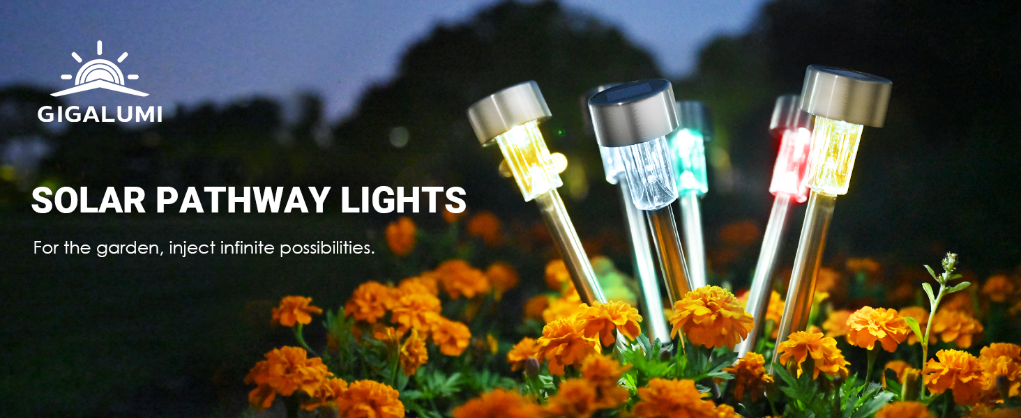 solar lights outdoor waterproof garden decor