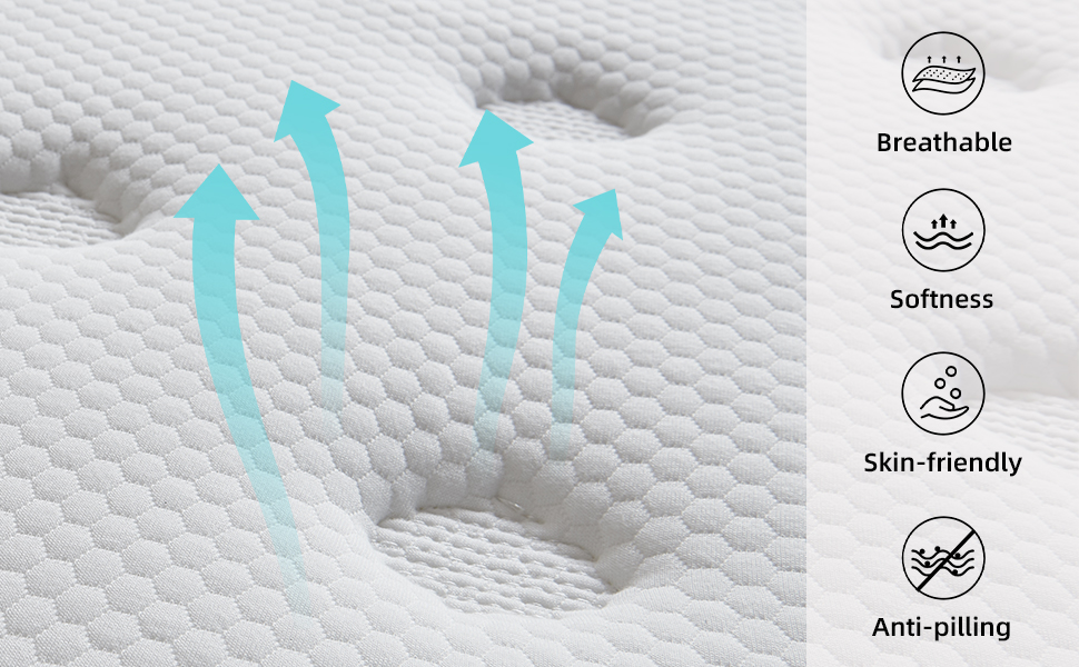 breathable mattress for comfortable sleep