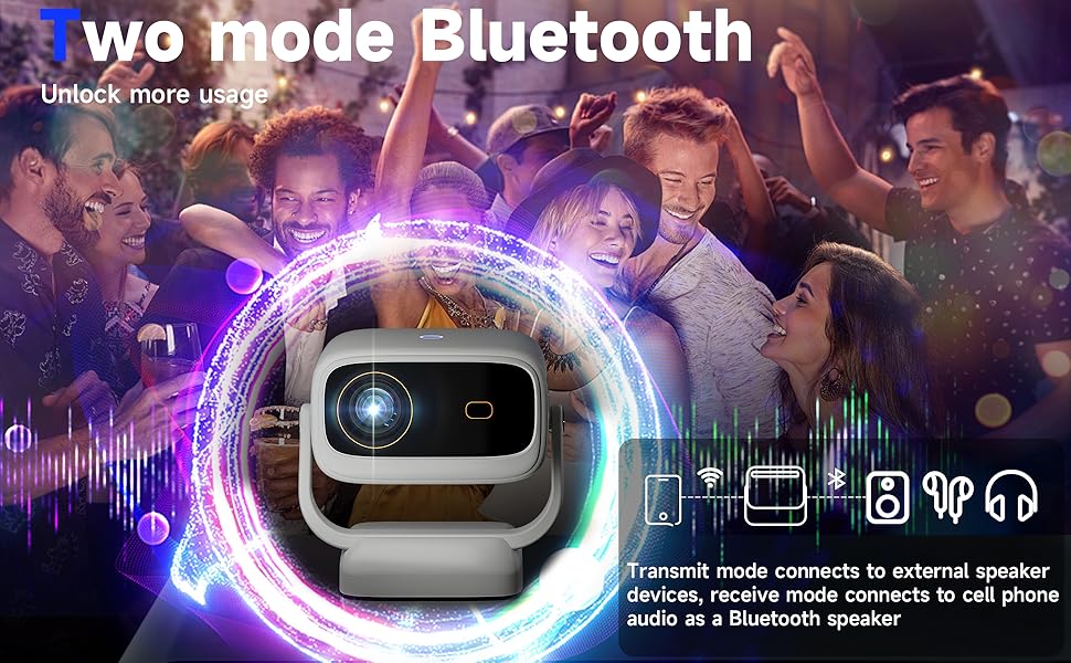 projector with wifi and bluetooth cell phone projector android projector proyector portátil 4k