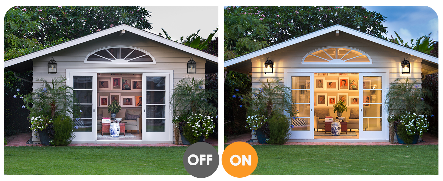 MATAMEYE Outdoor Sconces Wall Lighting for Backyard