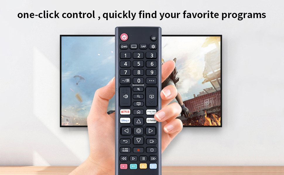 AKB76037601 Remote Control Replacement for LG Smart 2021 Model LED HD 4K UHD HDTV TV with Netflix