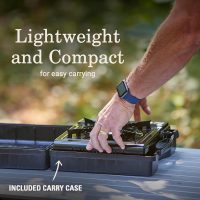 Coleman Classic 1-Burner Butane Stove, Portable Camping Cooktop with Carry Case & InstaStart Ignition, Adjustable Burner with 7650 BTUs of Power for Camping, Grilling, Tailgating, & More - Image 2