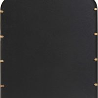 Kate and Laurel Arendahl Traditional Arch Mirror, 24 x 36, Antique Gold, Baroque Inspired Wall Decor - Image 8