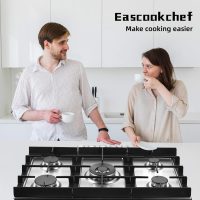 30 inch Gas Cooktop, Gas Stove Top with 5 High Efficiency Burners, Bulit-in Stainless Steel Gas Hob for Kitchen, NG/LPG Convertible Gas Stovetop, Thermocouple Protection - Image 7