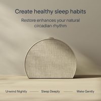 Hatch Restore 3 Sunrise Alarm Clock, Sound Machine, Smart Light (Putty) - White Noise, Screen-Free Sleep Routine - Image 6