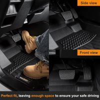 Binmotor-All Weather Floor Mats Cargo Liner Set for Honda HR-V(Include Hybrid) 2023-2026/Acura ADX 2025-2026, Heavy Duty Car Floor Liners HR-V TPE Waterproof Full Set, for HRV Accessories - Image 2