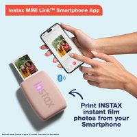 Fujifilm Instax Mini Link 3 Smartphone Printer - Clay White - Image 2