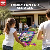 TOY Life Bean Bag Toss Game, Carnival Party Games, Cornhole Set for Kids Outdoor Games, Outside Toys for Kids Ages 4-8, Yard Outdoor Toys for Toddlers 3-5, Gifts for 3 4 5 6 7 Year Old Girls & Boys - Image 8