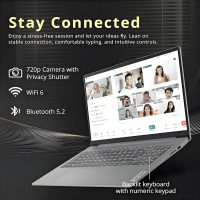 Lenovo New Business Ideapad Laptop with Microsoft Office, AMD Ryzen 5 5625U (Outperforms i7-1260U), 15.6" FHD TN Anti-Glare Display, 16GB RAM, 1TB SSD, Backlit Keyboard, Windows 11 Pro, WOWPC USB - Image 4