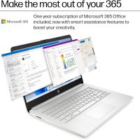 HP Laptop Computer for Student and Home Microsoft 365, 384GB Storage (128GB UFS + 256GB Hub Docking Set), Fast Intel Quad Core (Beat i3-1115G4), Light Weight, Fast Charge, Windows 11 S - Image 3