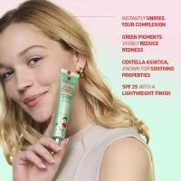 Erborian CC Red Color Correcting SPF 25 Green Pigment Cream, Neutralizes Redness, Calms Skin, Lightweight, Tone‑Perfecting Primer, Korean Skincare - Image 2