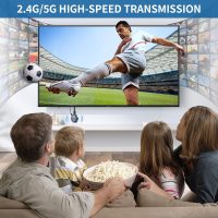 Wireless HDMI Display Dongle Adapter, Wireless Transmitter, Streaming Media Video/Audio/File HDMI Wireless Extender from Laptop, PC, Smartphone to HDTV Projector Monitor - Image 7